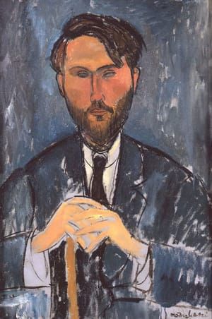Artwork Title: Zborowski à la canne 1916