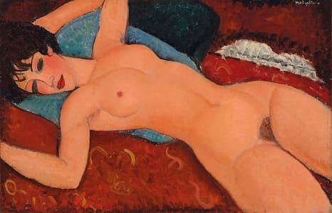 Artwork Title: Reclining Act