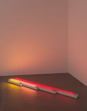 Artwork Title: Gold, Pink and Red, Red