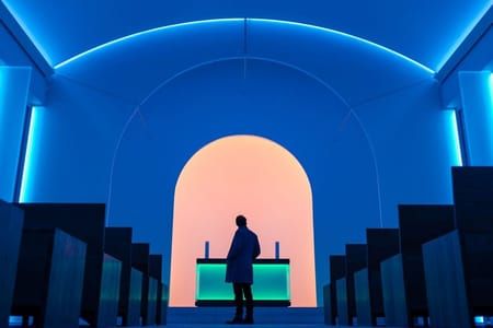 Artwork Title: Illuminated Chapel in Berlin