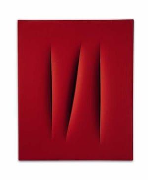 Artwork Title: Concetto spaziale, Attese