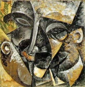 Artwork Title: Dynamism in the Head of Man