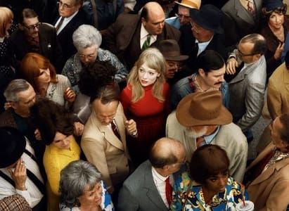 Artwork Title: Face In The Crowd