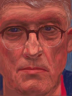 Artwork Title: Self Portrait, 6 April