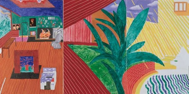 Artwork Title: Hollywood Hills House