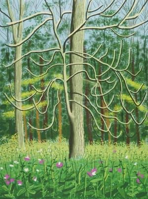 Artwork Title: The Arrival of Spring in Woldgate, East Yorkshire