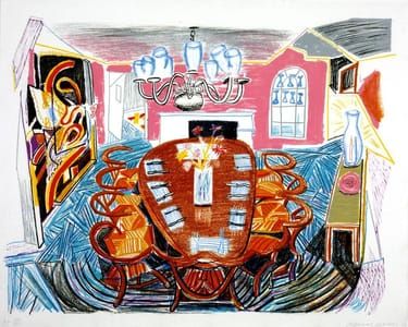 Artwork Title: Tyler Dining Room