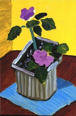 Artwork Title: Two Pink Flowers