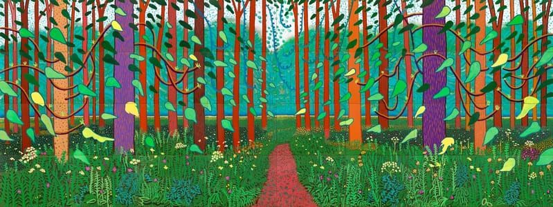 Artwork Title: The Arrival of Spring in Woldgate, East Yorkshire