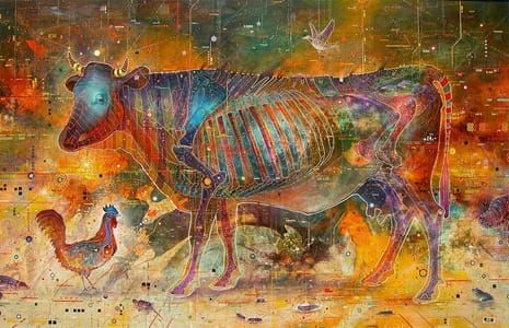 Artwork Title: Psychotropic Comparative Anatomy