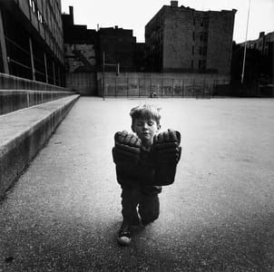 Artwork Title: Boy with Hockey Glove
