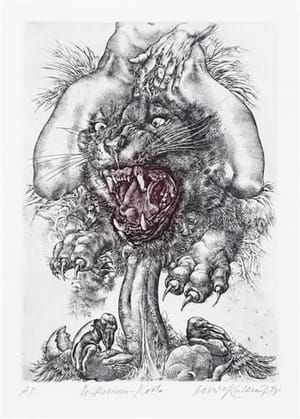 Artwork Title: Bestiarium - Cat