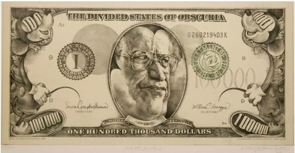 Artwork Title: 100000 Dollars