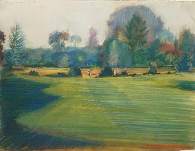 Artwork Title: Allan's Backyard