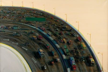 Artwork Title: Freeway Curve