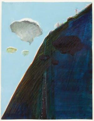 Artwork Title: Ridge with Clouds