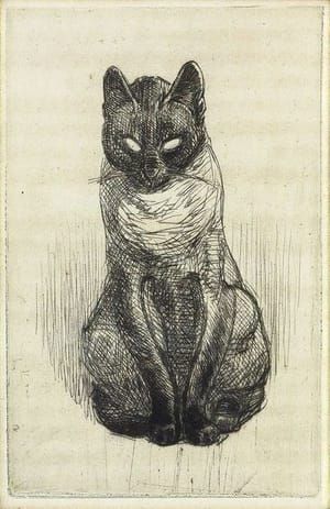 Artwork Title: Petit Chat Siamois