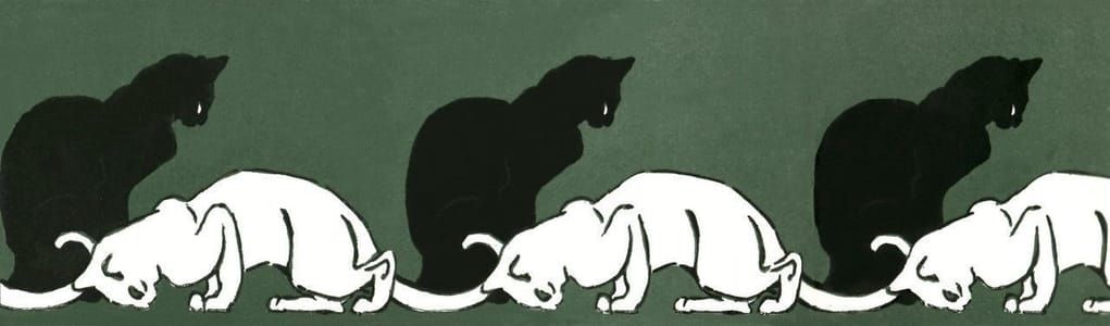 Artwork Title: Frise de Chats