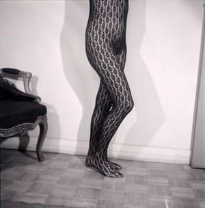 Artwork Title: Juliet en collant noir