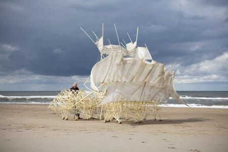 Artwork Title: The Strandbeest Plaudens Vela