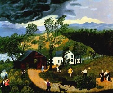 Artwork Title: The Thunderstorm