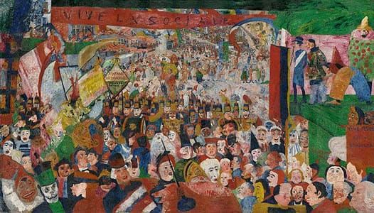 Artwork Title: Christ's Entry Into Brussels