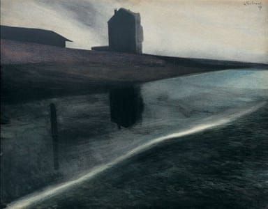 Artwork Title: House on the Dike
