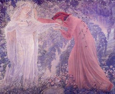 Artwork Title: Dante Drinks the Waters of Lethe