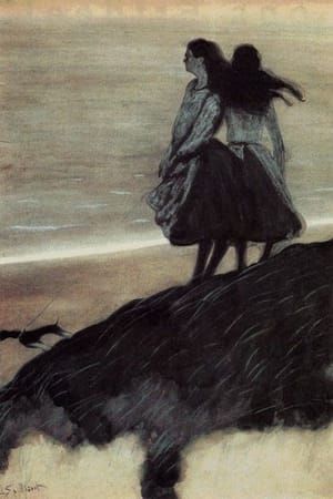 Artwork Title: Girl On A Dune