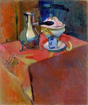 Artwork Title: Crockery on a Table