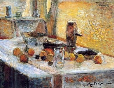 Artwork Title: First Orange Still Life
