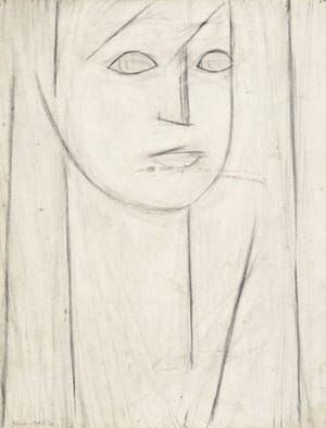Artwork Title: Tête cubiste (Cubist head)