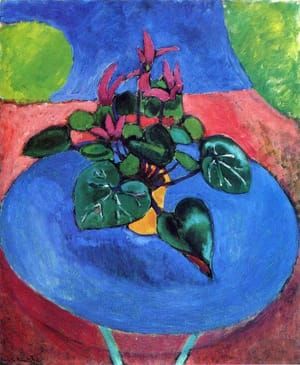 Artwork Title: Cyclamen Pourpre