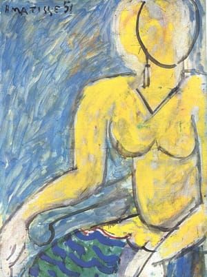 Artwork Title: Kathy With A Yellow Dress