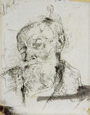 Artwork Title: Portrait of her Dying Grandfather