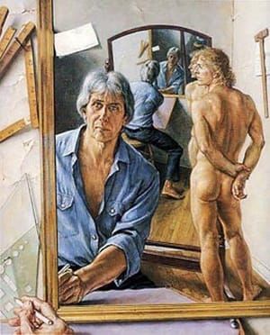Artwork Title: Artist and Model