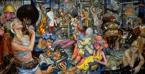 Artwork Title: Subway Symphony