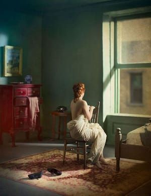 Artwork Title: Green Bedroom (Morning)