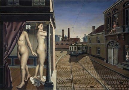 Artwork Title: Street of Trams