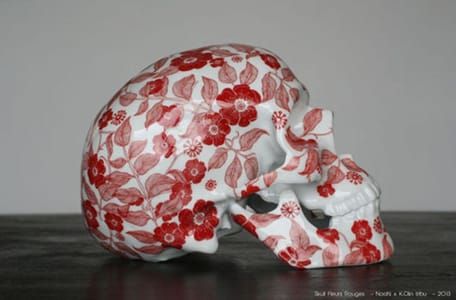 Artwork Title: Fleurs Rouges