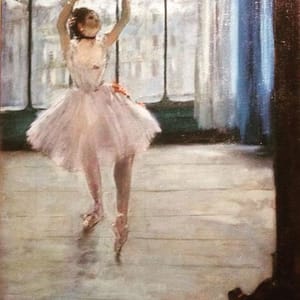 Artwork Title: La danseuse dans l'atelier du photographe