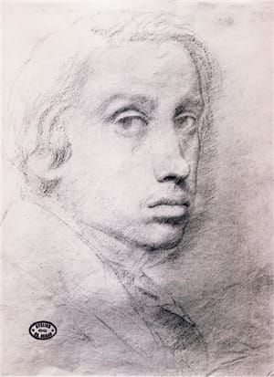 Artwork Title: Etude pour un Autoportrait  (Study for Self Portrait)