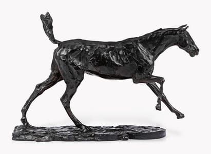 Artwork Title: Cheval au galop sur le pied droit