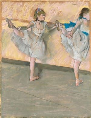 Artwork Title: Danseuses à la barre