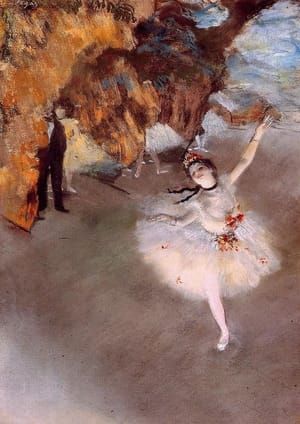 Artwork Title: The Star - Dancer on Stage