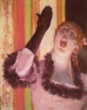 Artwork Title: The Singer With The Glove
