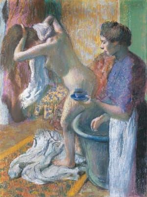 Artwork Title: Breakfast After Bath