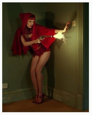 Artwork Title: Red Cape