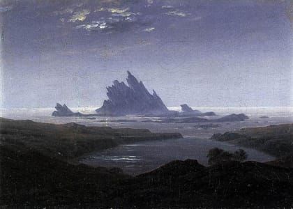 Artwork Title: Rocky Reef On The Sea Shore