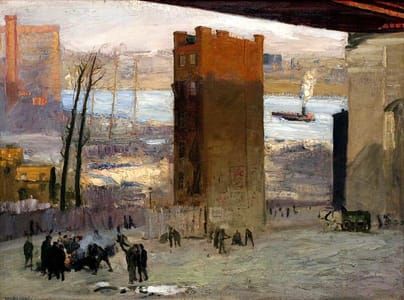 Artwork Title: The Lone Tenement